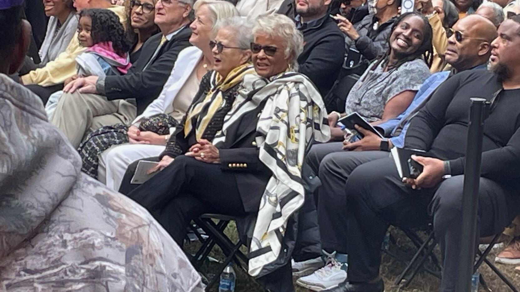 Wake Forest University dedicates Hopkins Residence Hall for Larry and Beth Hopkins